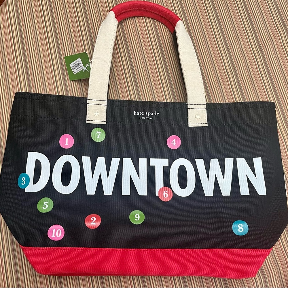 NWT - kate spade Uptown/Downtown Limited Edition Tote for Bloomingdale’s